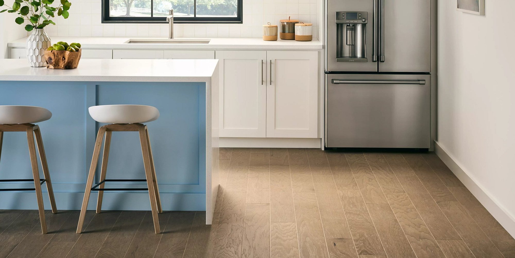 hardwood floor kitchen - Whitley Flooring and Design in AR