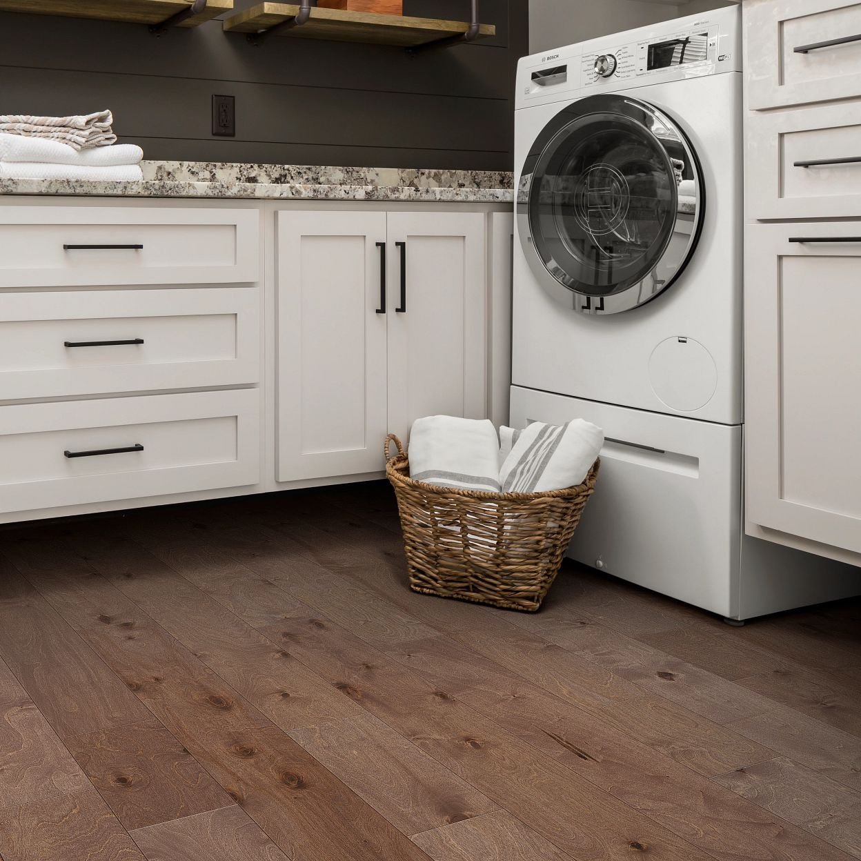 hardwood floor bathroom - Whitley Flooring and Design in AR